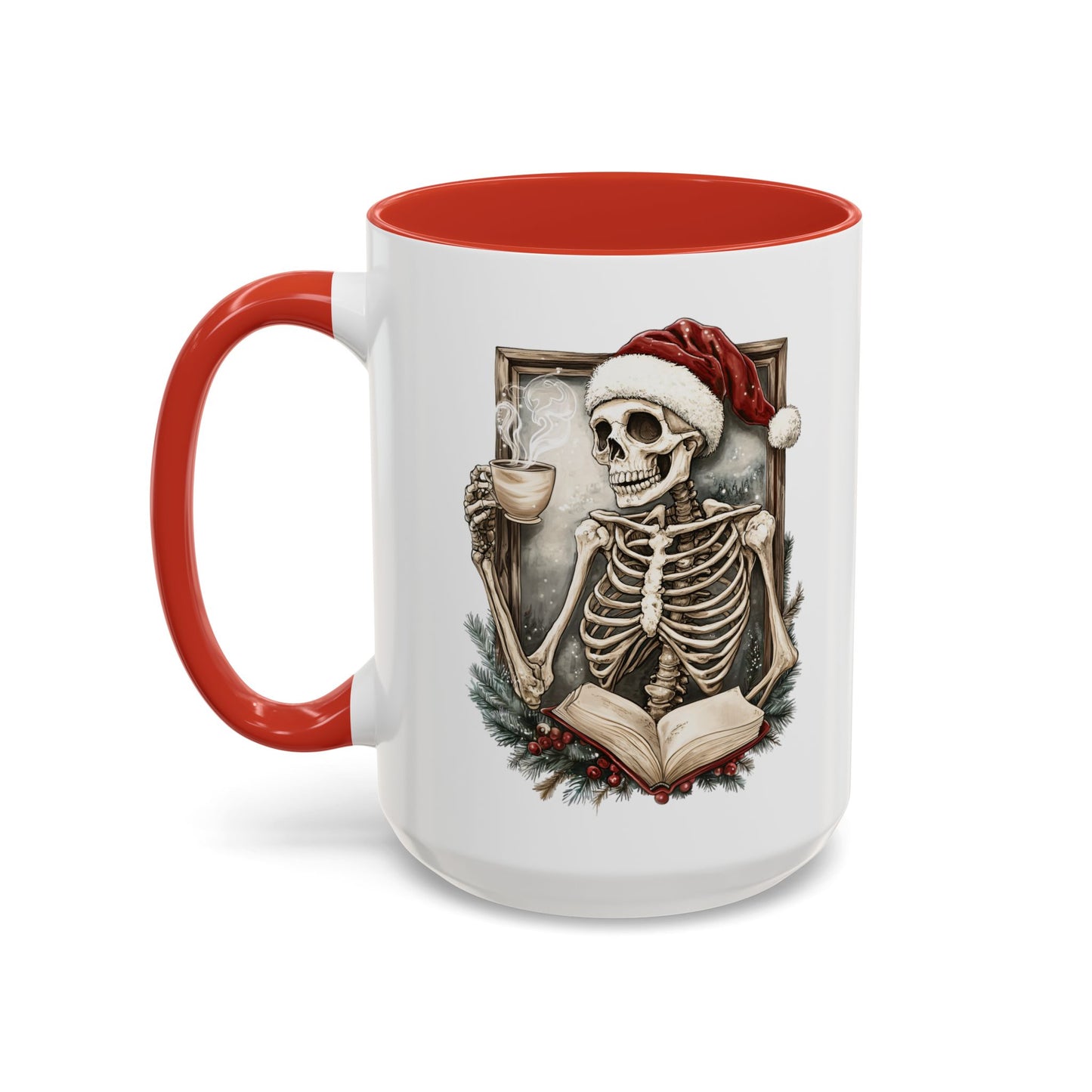 Spooky Skeleton Christmas Mug (11, 15oz)