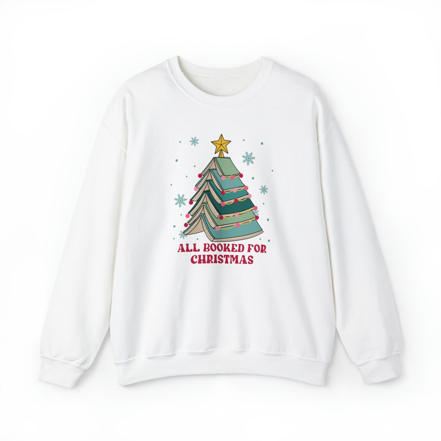 All Booked For Christmas Sweater