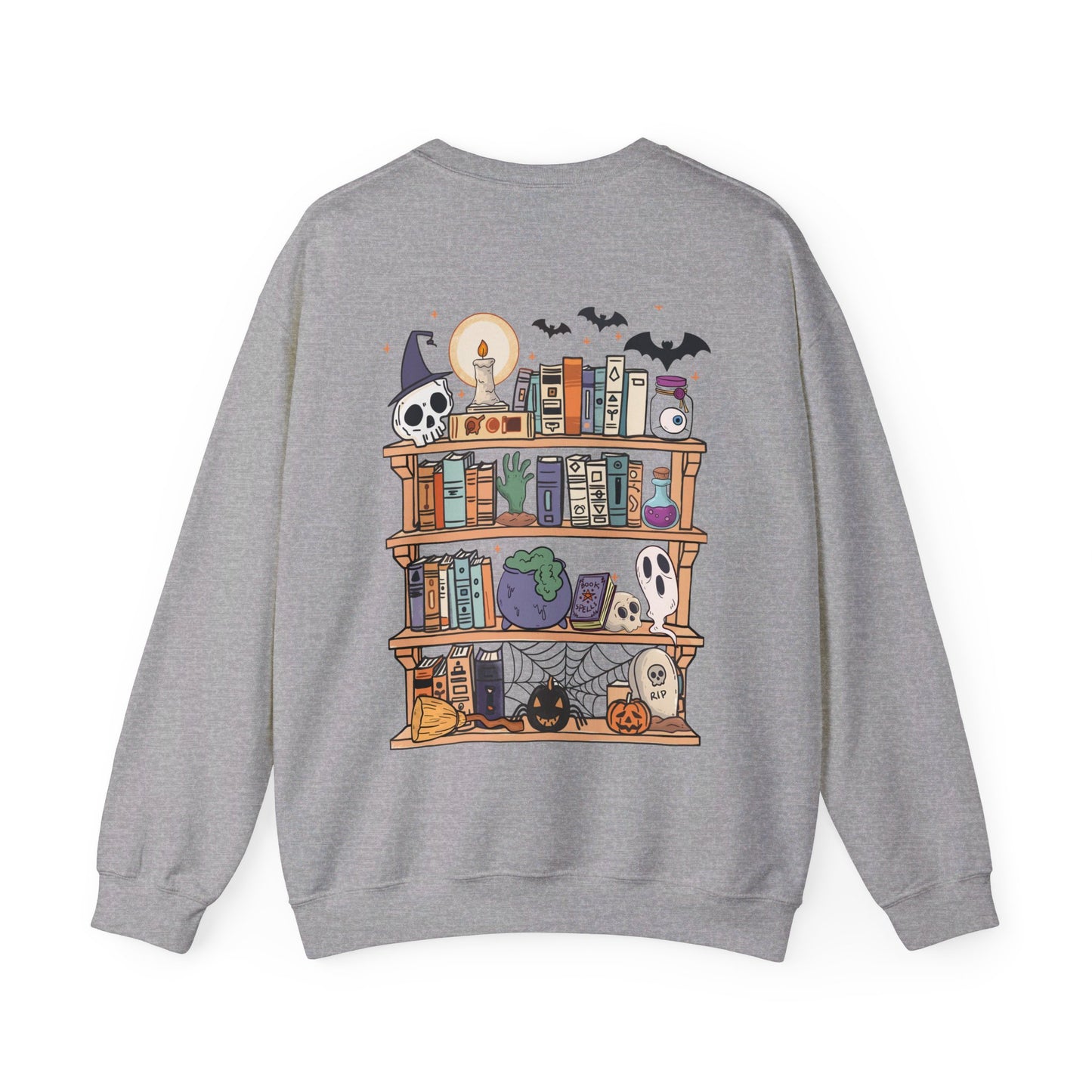 Ghost Library Crewneck Sweatshirt