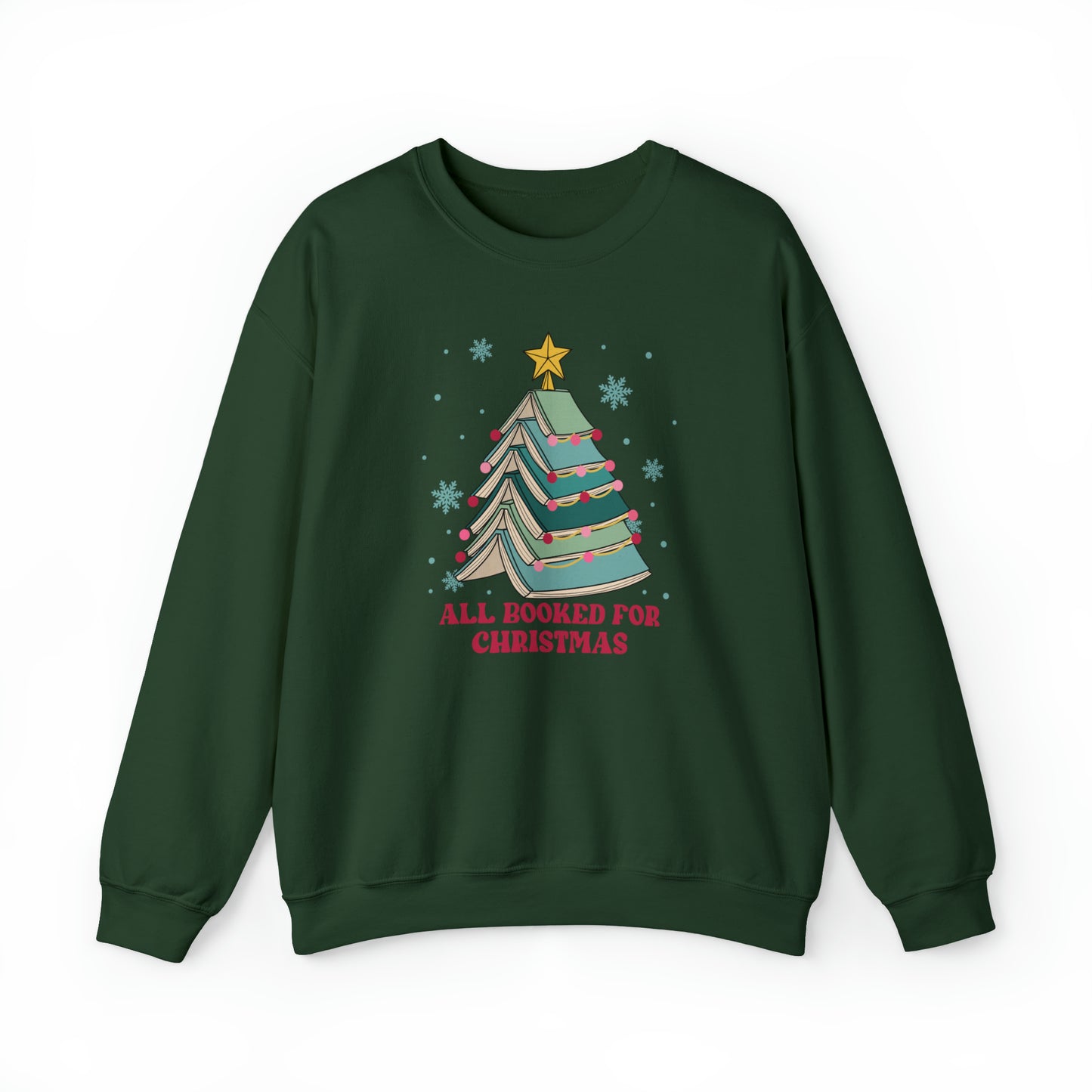 All Booked For Christmas Sweater