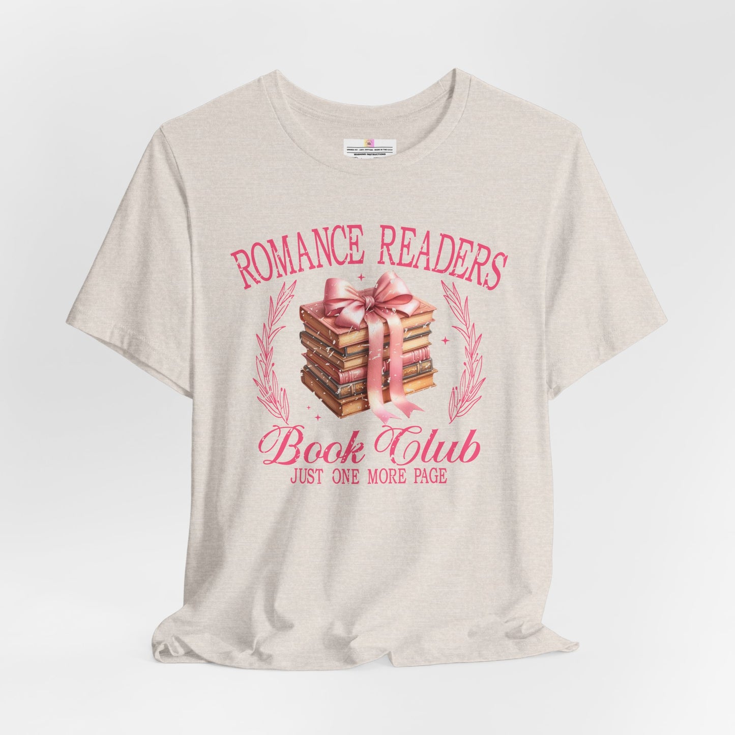 Romance Reader Book Club Tee