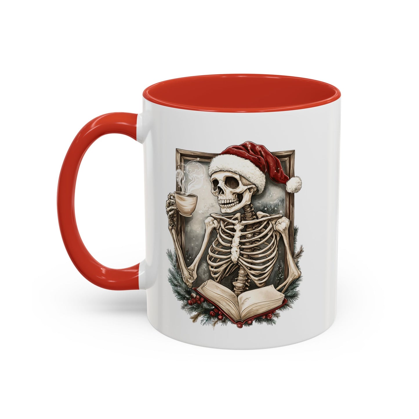 Spooky Skeleton Christmas Mug (11, 15oz)