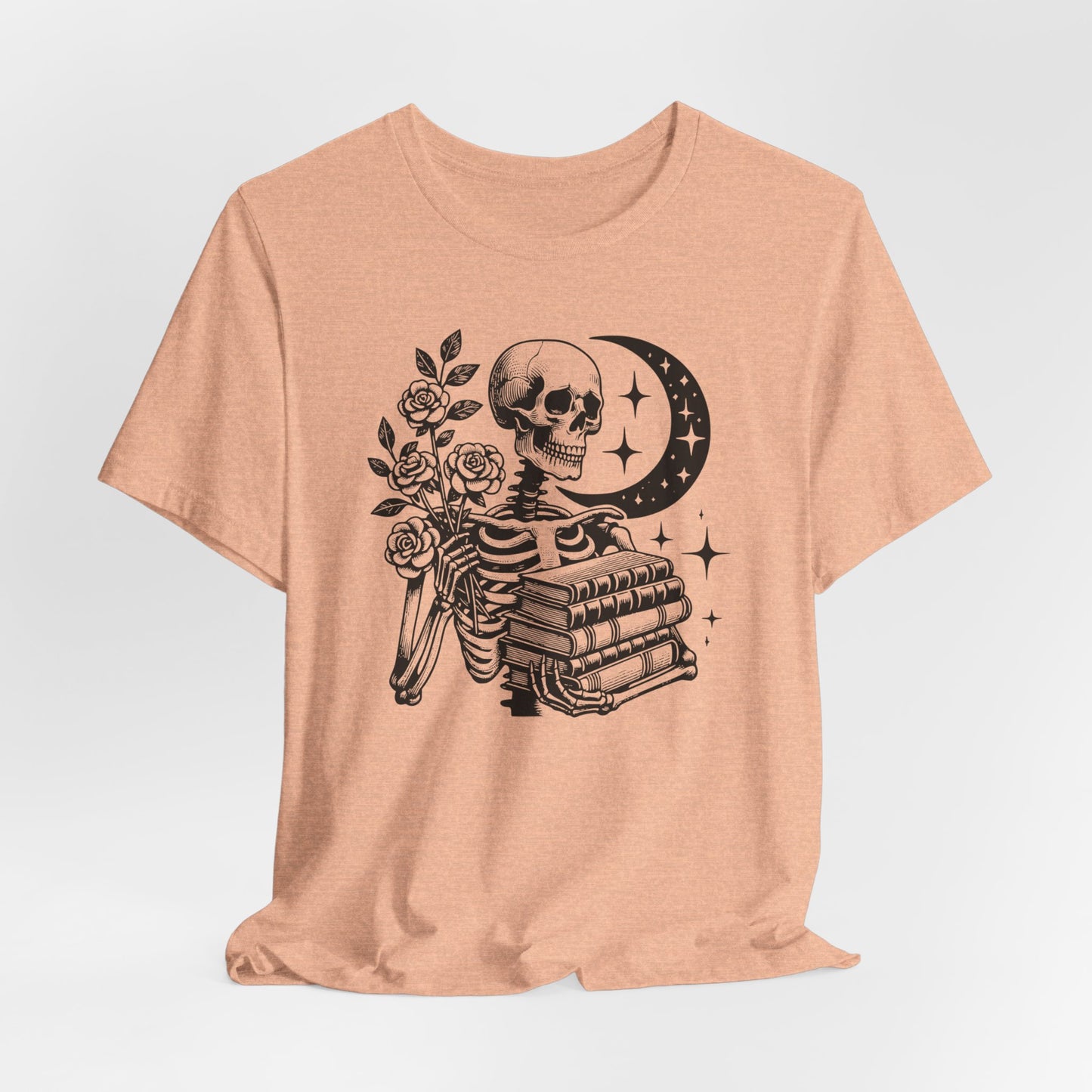 Floral Skeleton Reader Tee