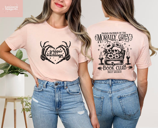 Morally Grey Book Club Tee