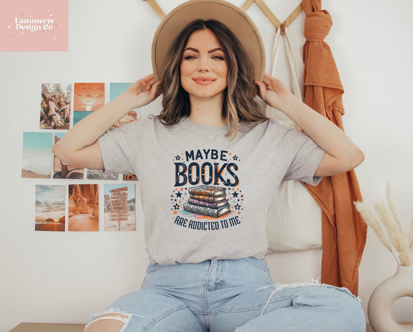 Maybe Books are Addicted to Me Tee