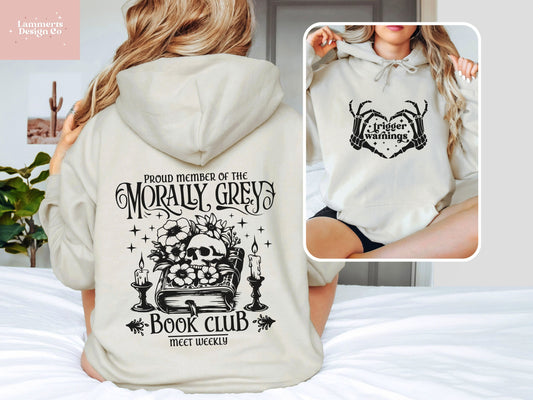 Morally Grey Book Club Hoodie