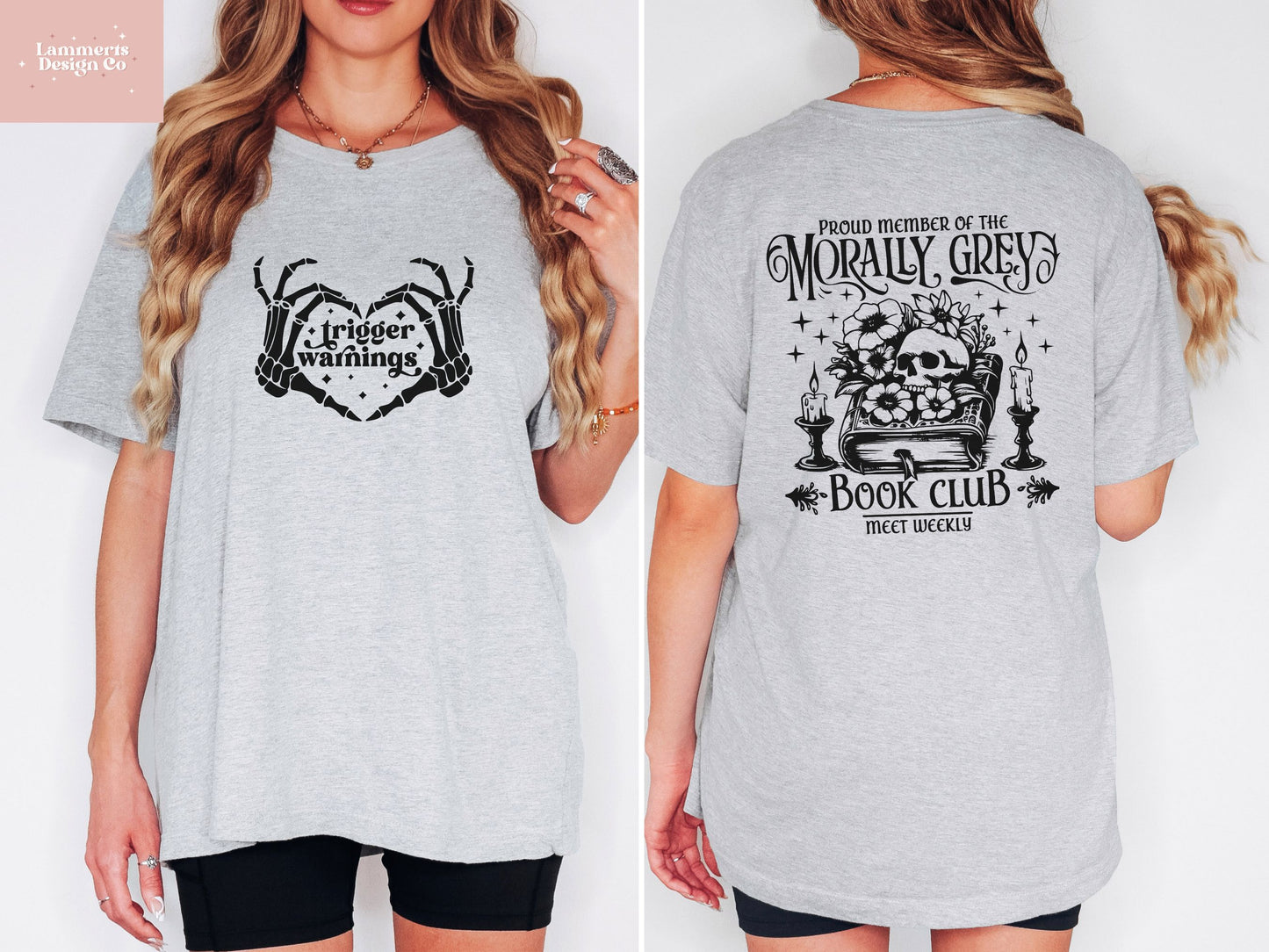 Morally Grey Book Club Tee