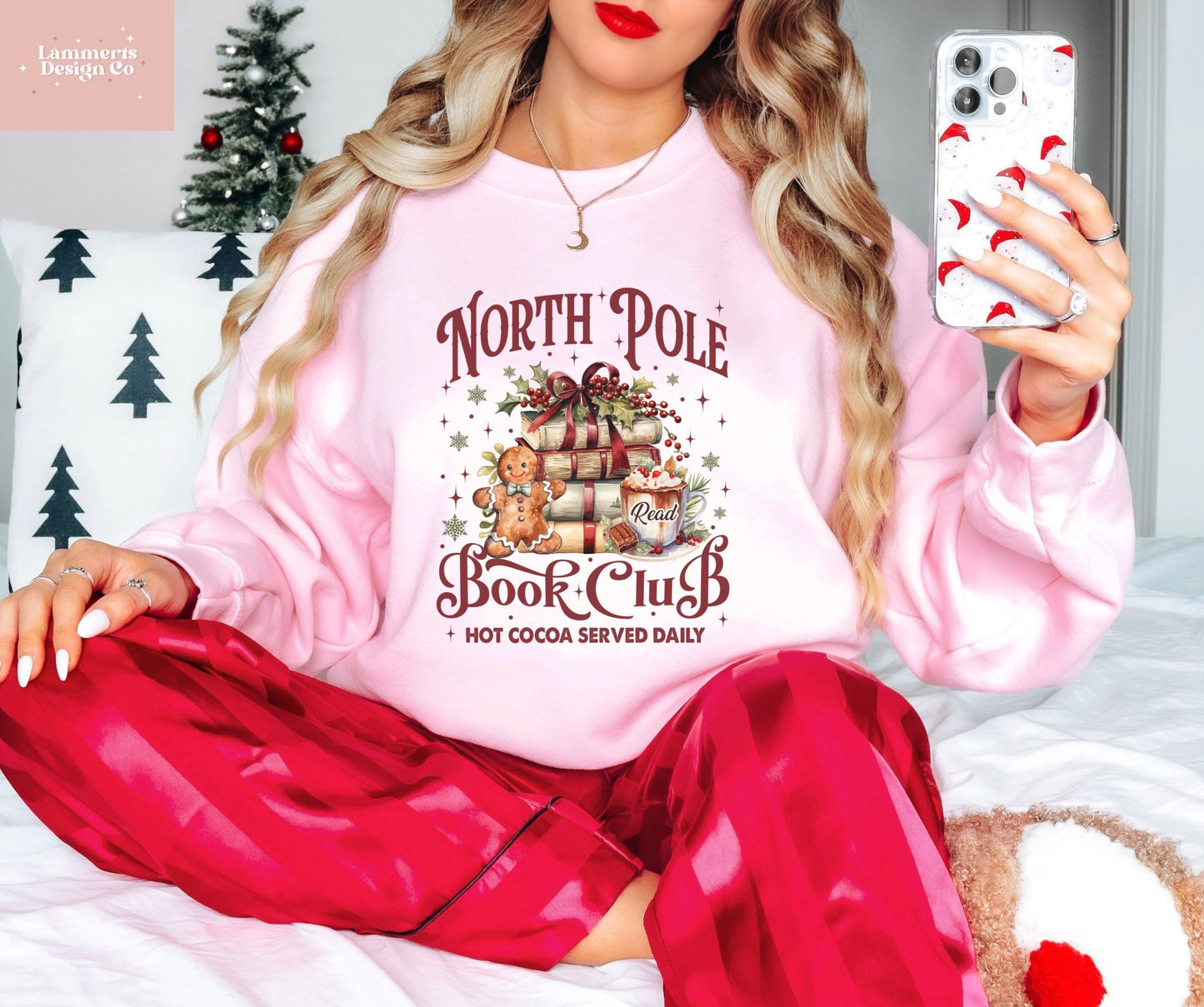 North Pole Book Club Sweatshirt