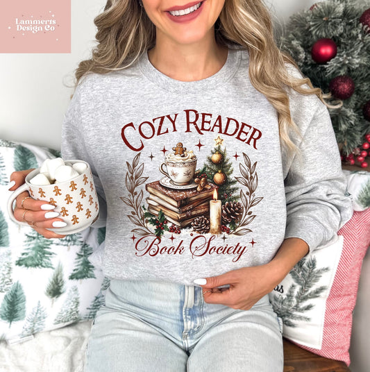 Cozy Reader Book Society Sweatshirt