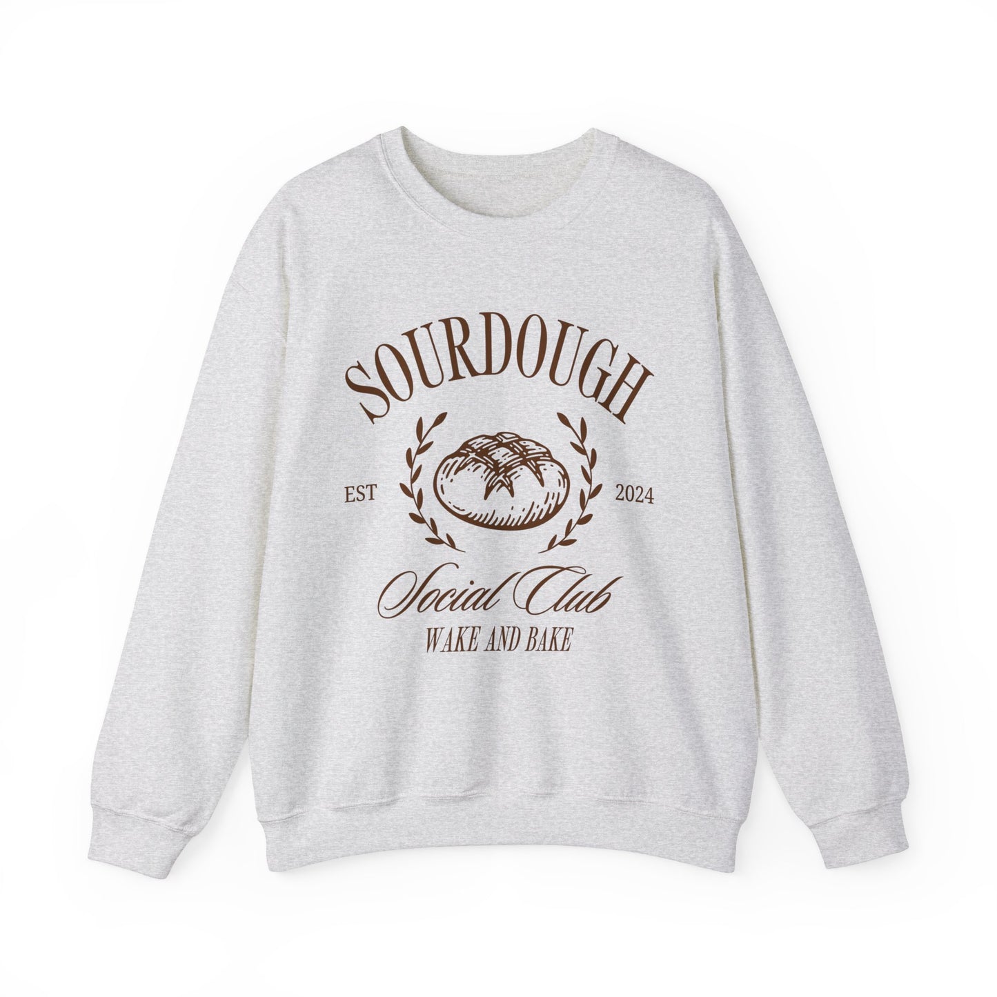 Sourdough Social Club Crewneck Sweatshirt -Dark Letters