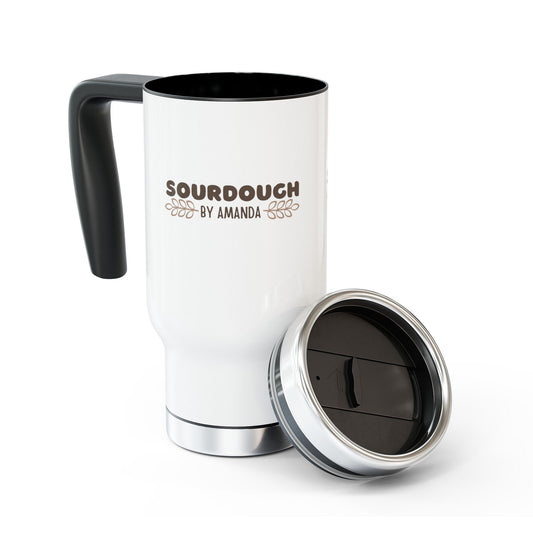 Sourdough by Amanda Travel Mug with Handle, 14oz