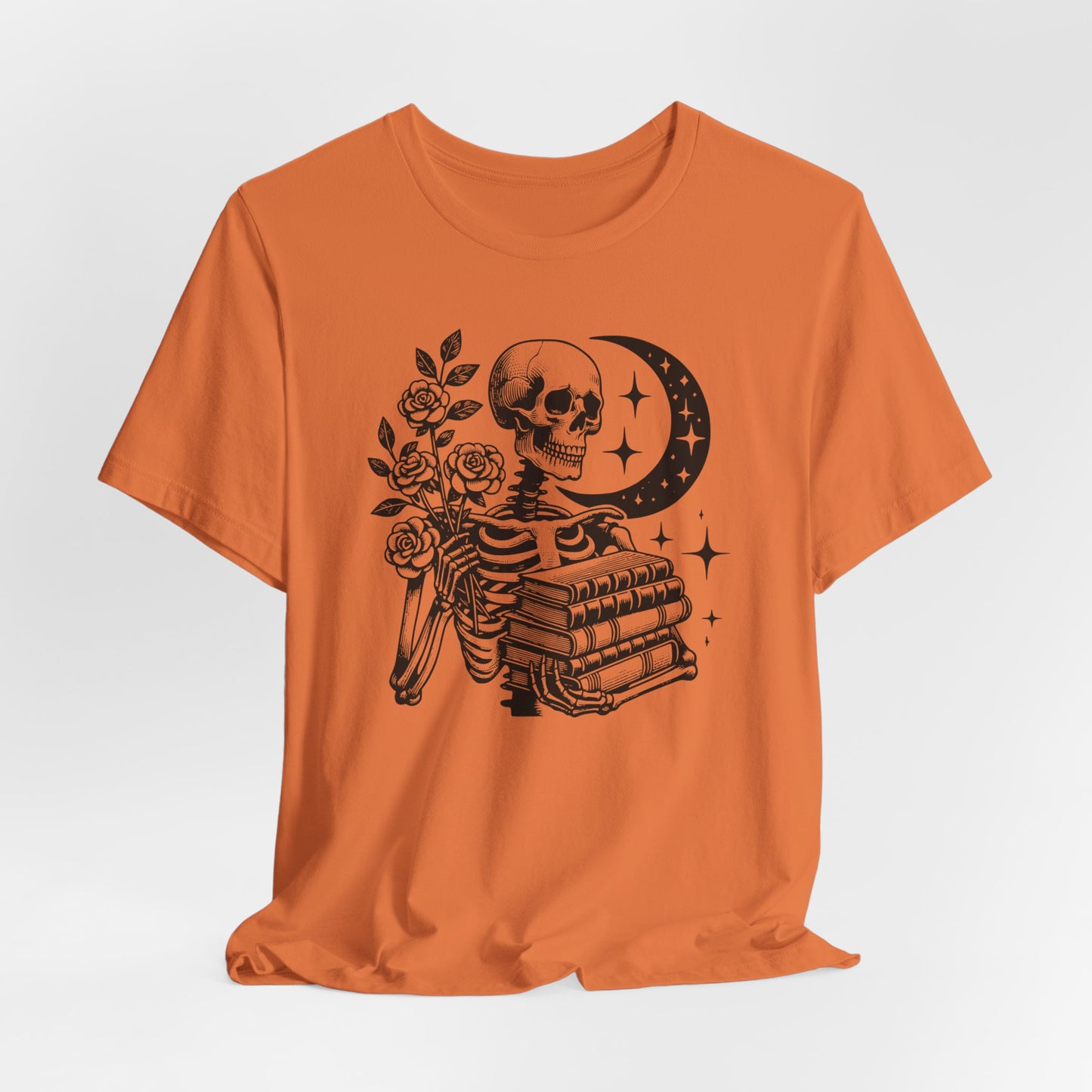 Floral Skeleton Reader Tee