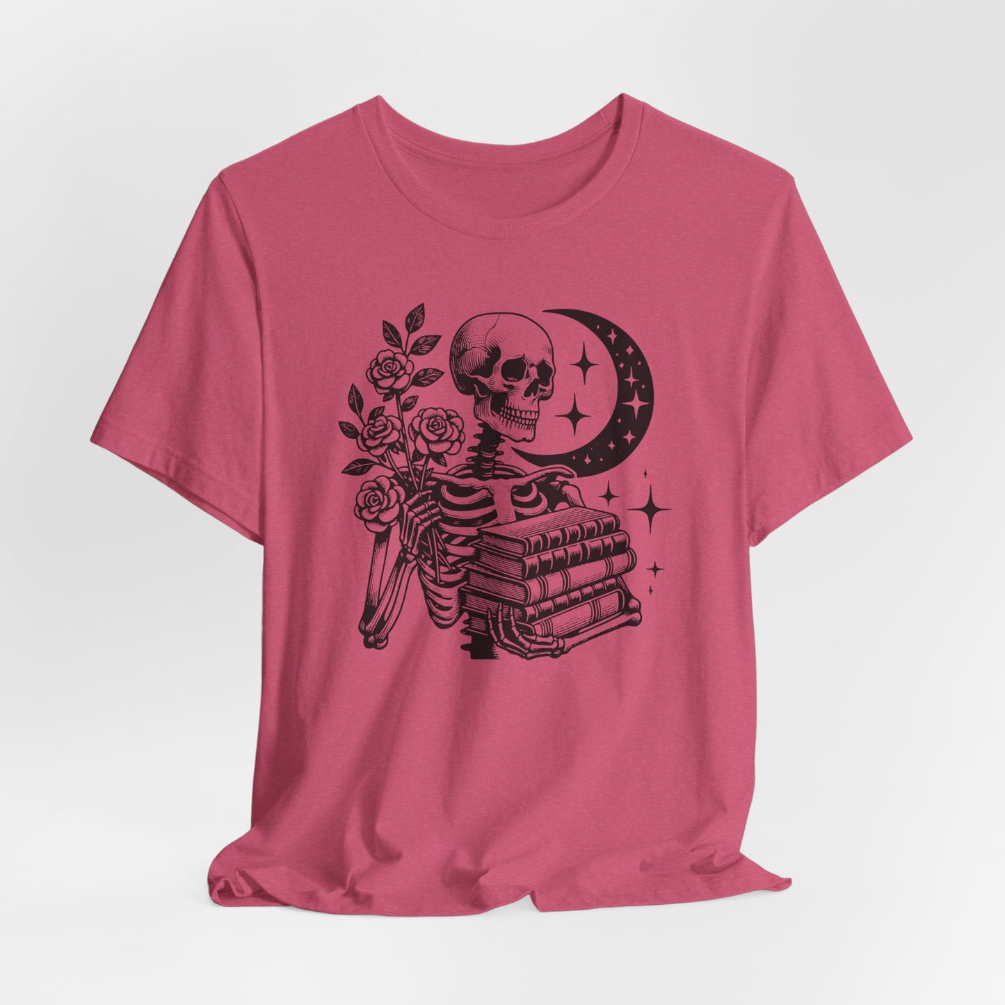 Floral Skeleton Reader Tee