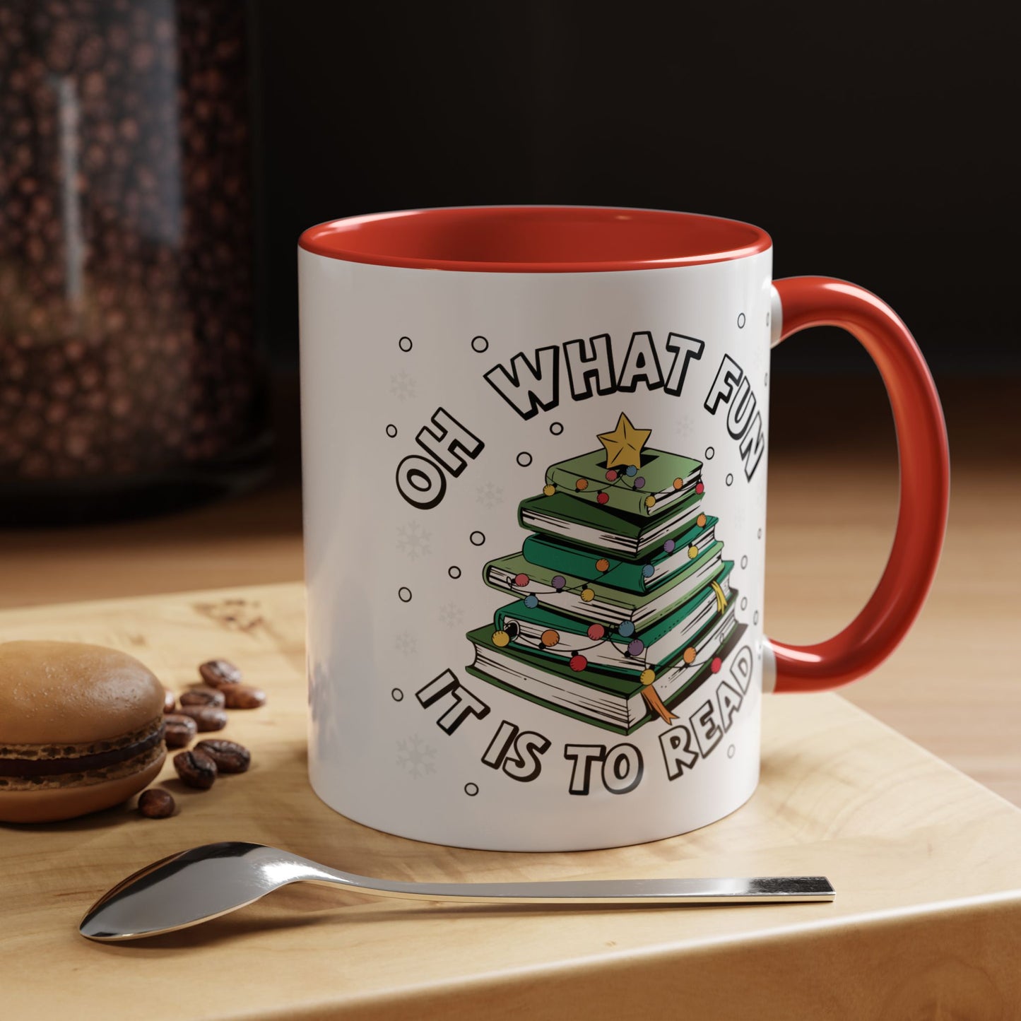 Oh What Fun It Is To Read Mug, 15oz 0r 11oz