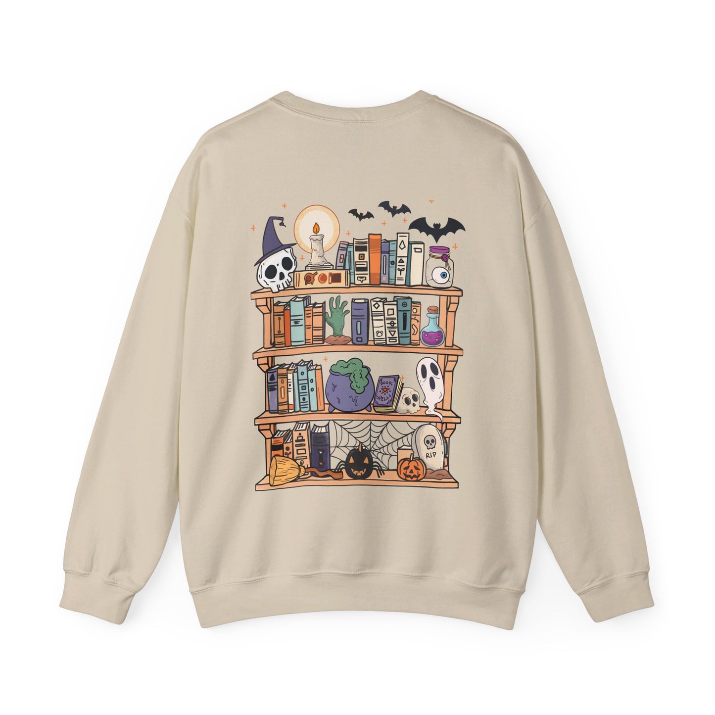 Ghost Library Crewneck Sweatshirt