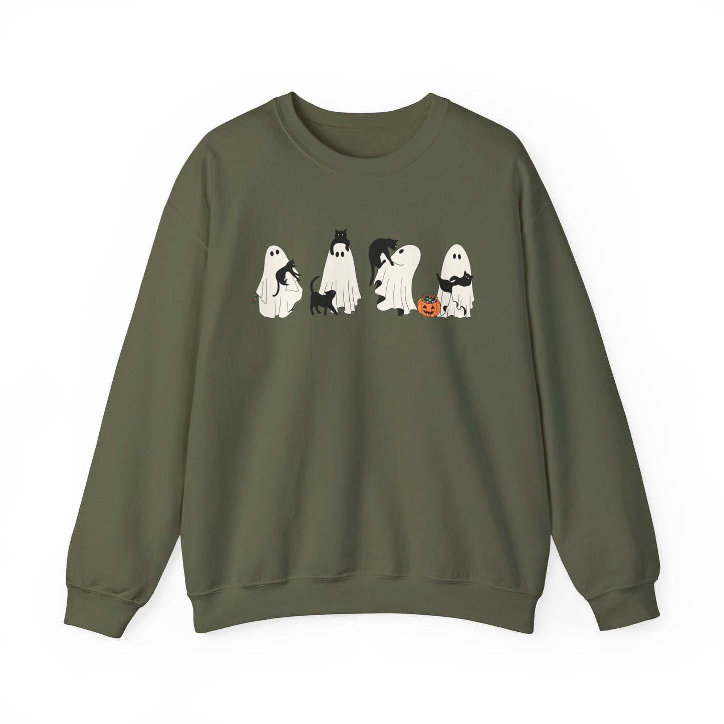 Ghost Cat Sweatshirt