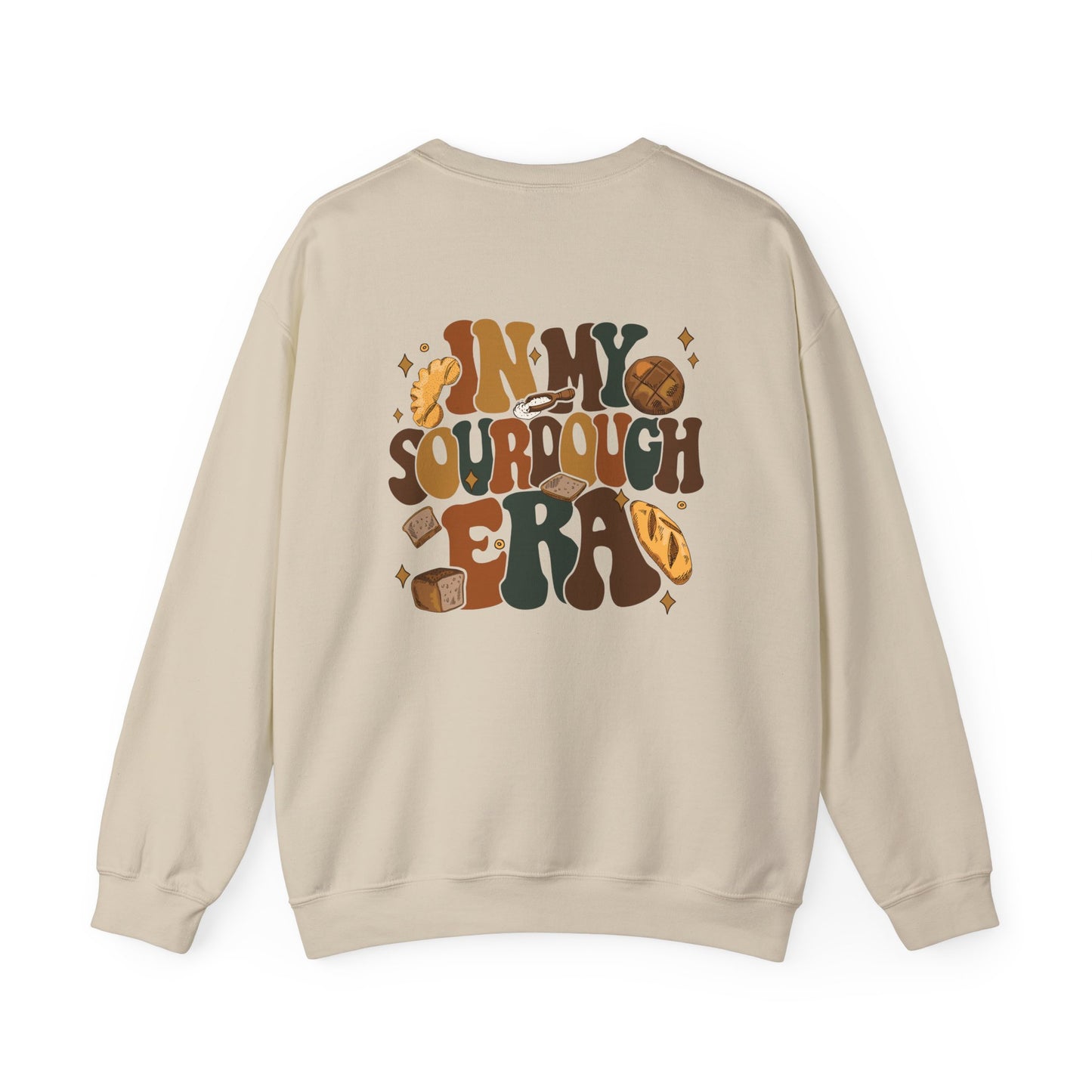 Custom- In my sourdough era Crewneck Sweatshirt