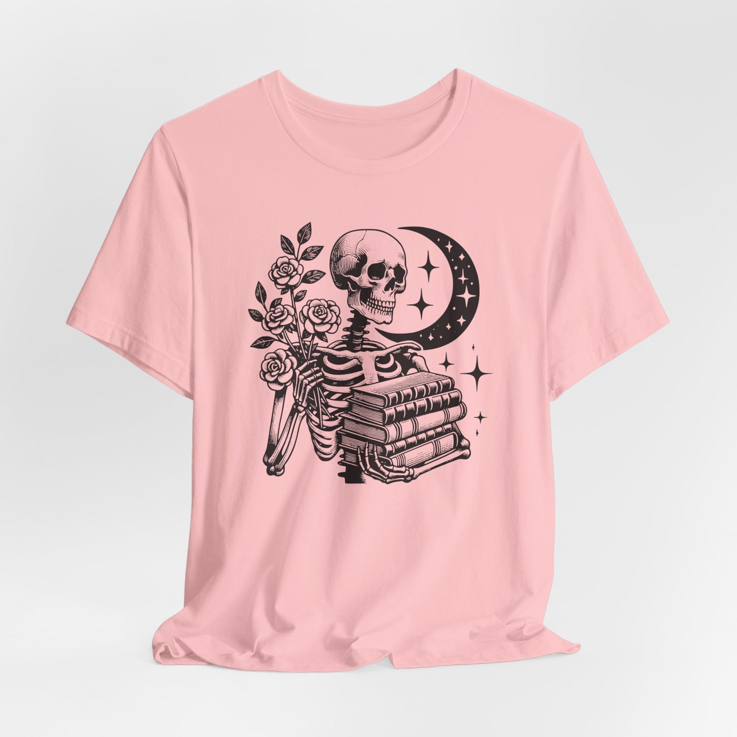 Floral Skeleton Reader Tee