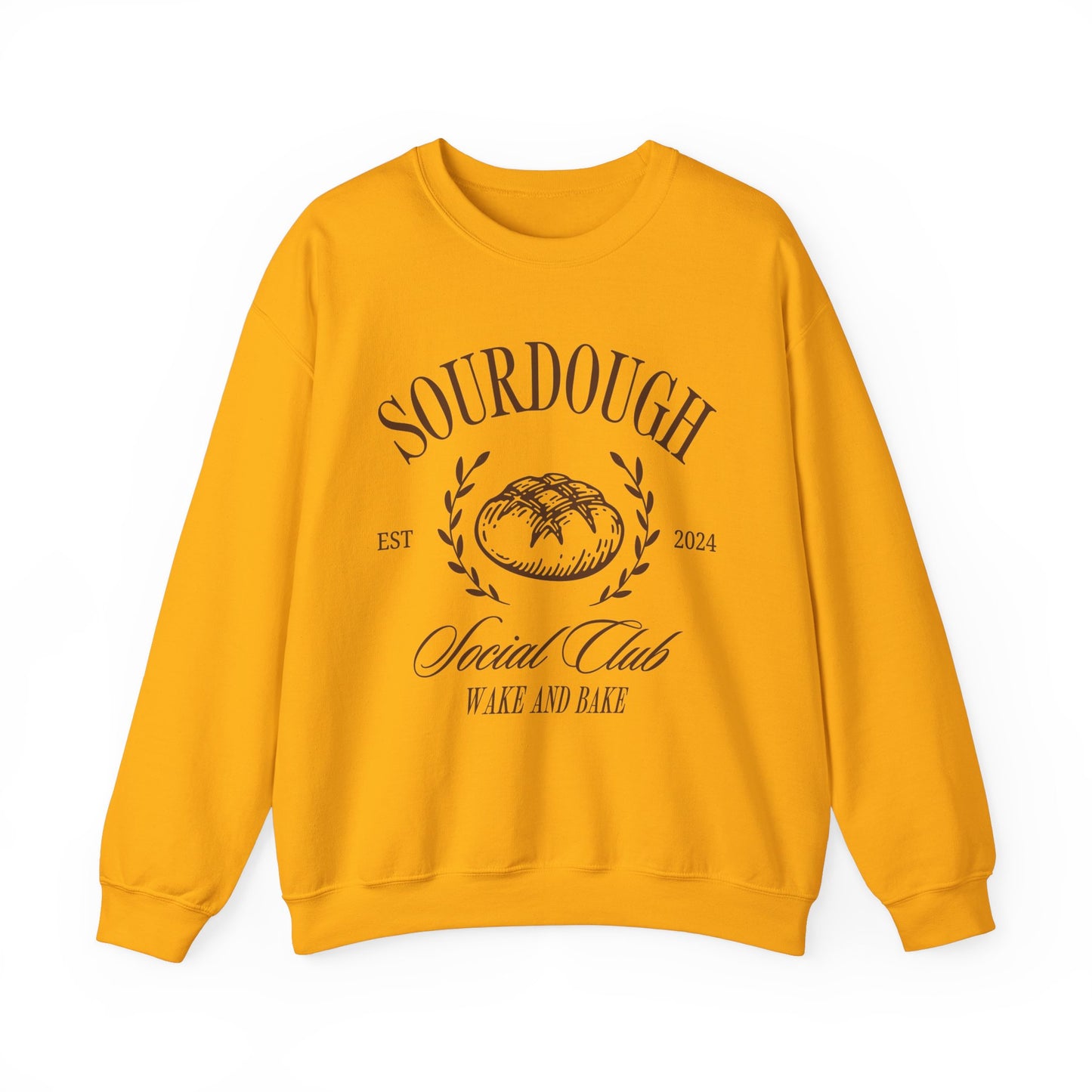 Sourdough Social Club Crewneck Sweatshirt -Dark Letters