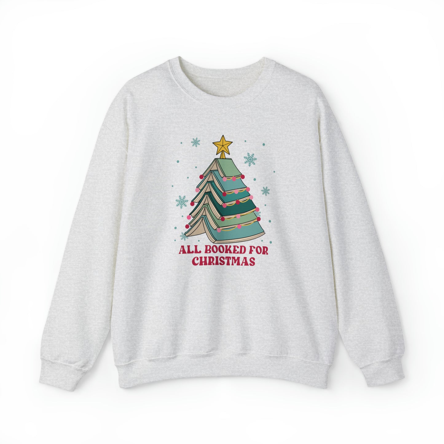 All Booked For Christmas Sweater