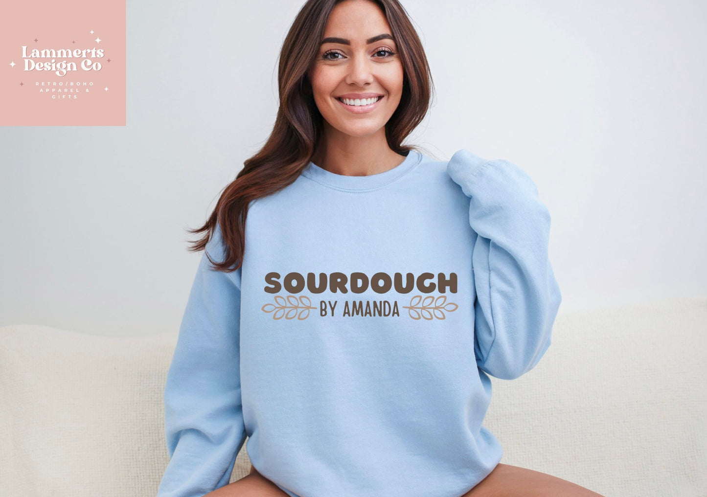 Sourdough by amanda Crewneck Sweatshirt