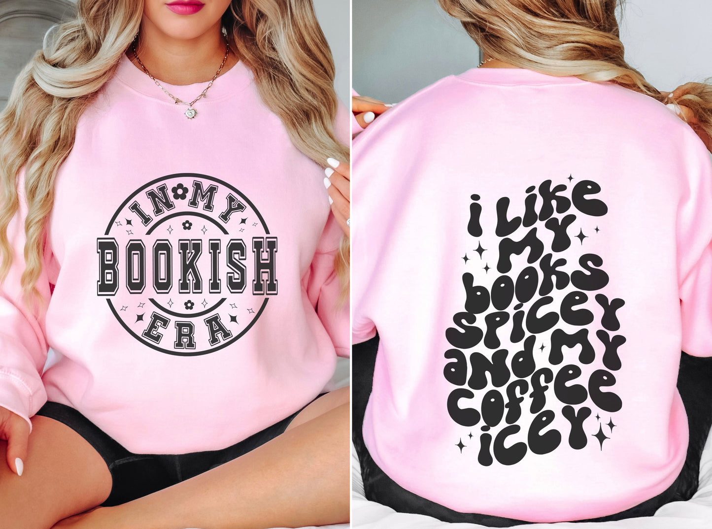 I Like My Books Spicy, Coffee Icey Sweater