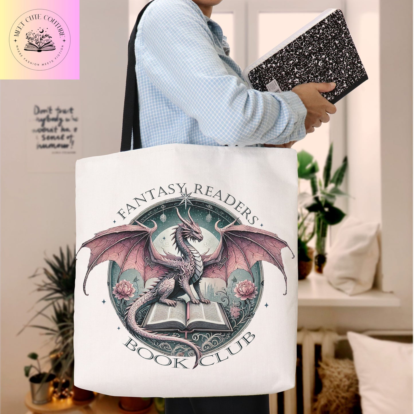 Dragon Tote Bag 18x18