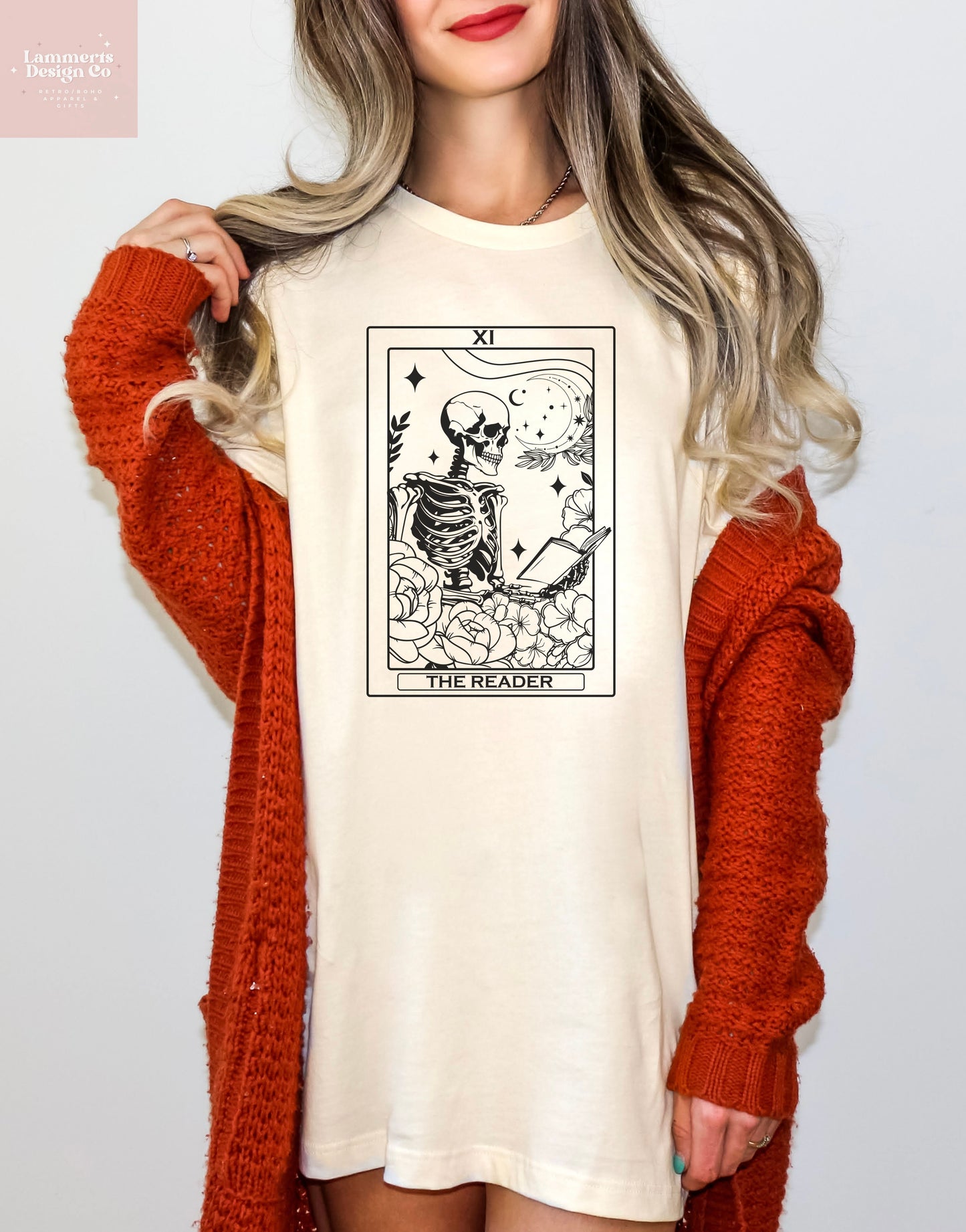 The Reader Tarot Card Shirt