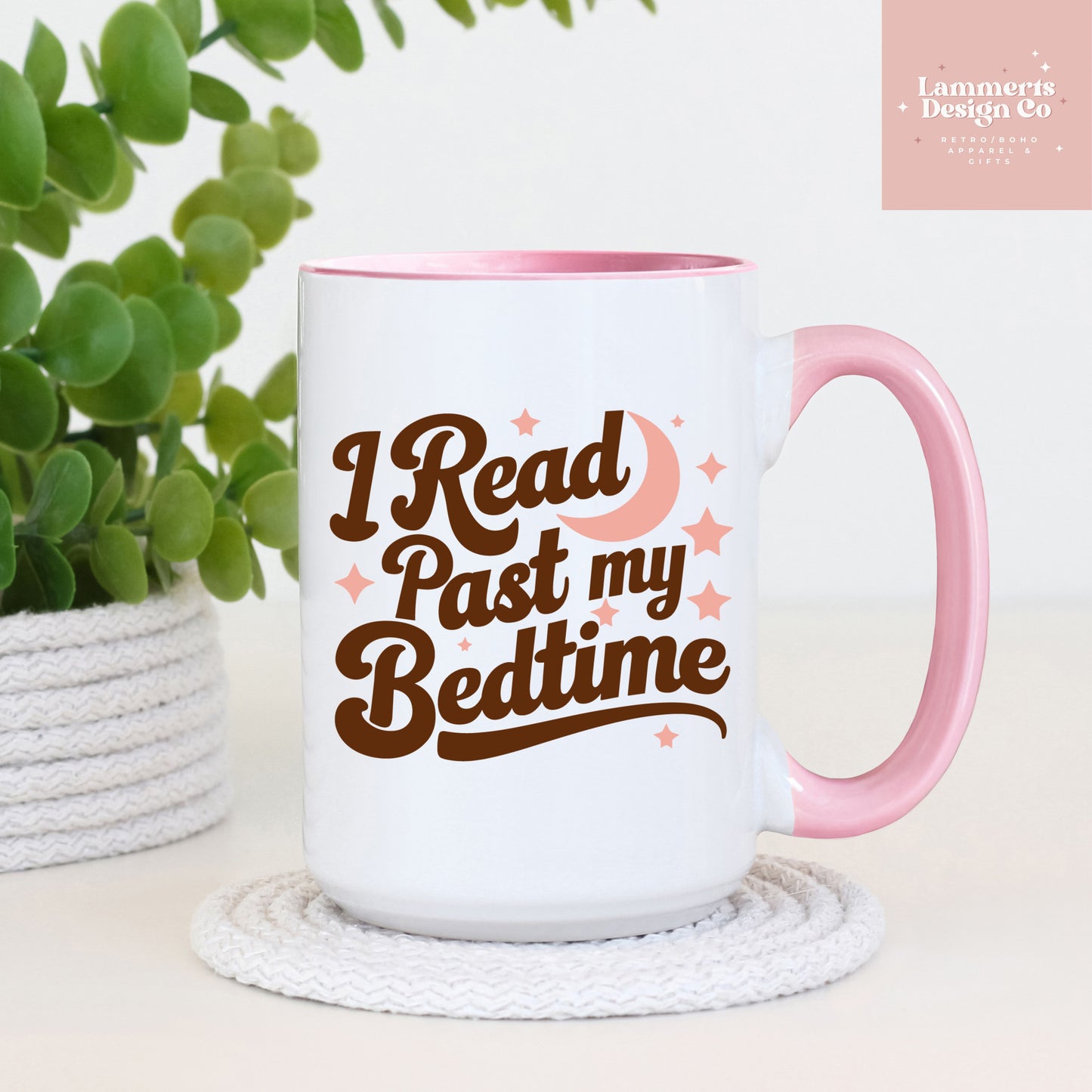 I Read Past My Bedtime Mug, 15oz