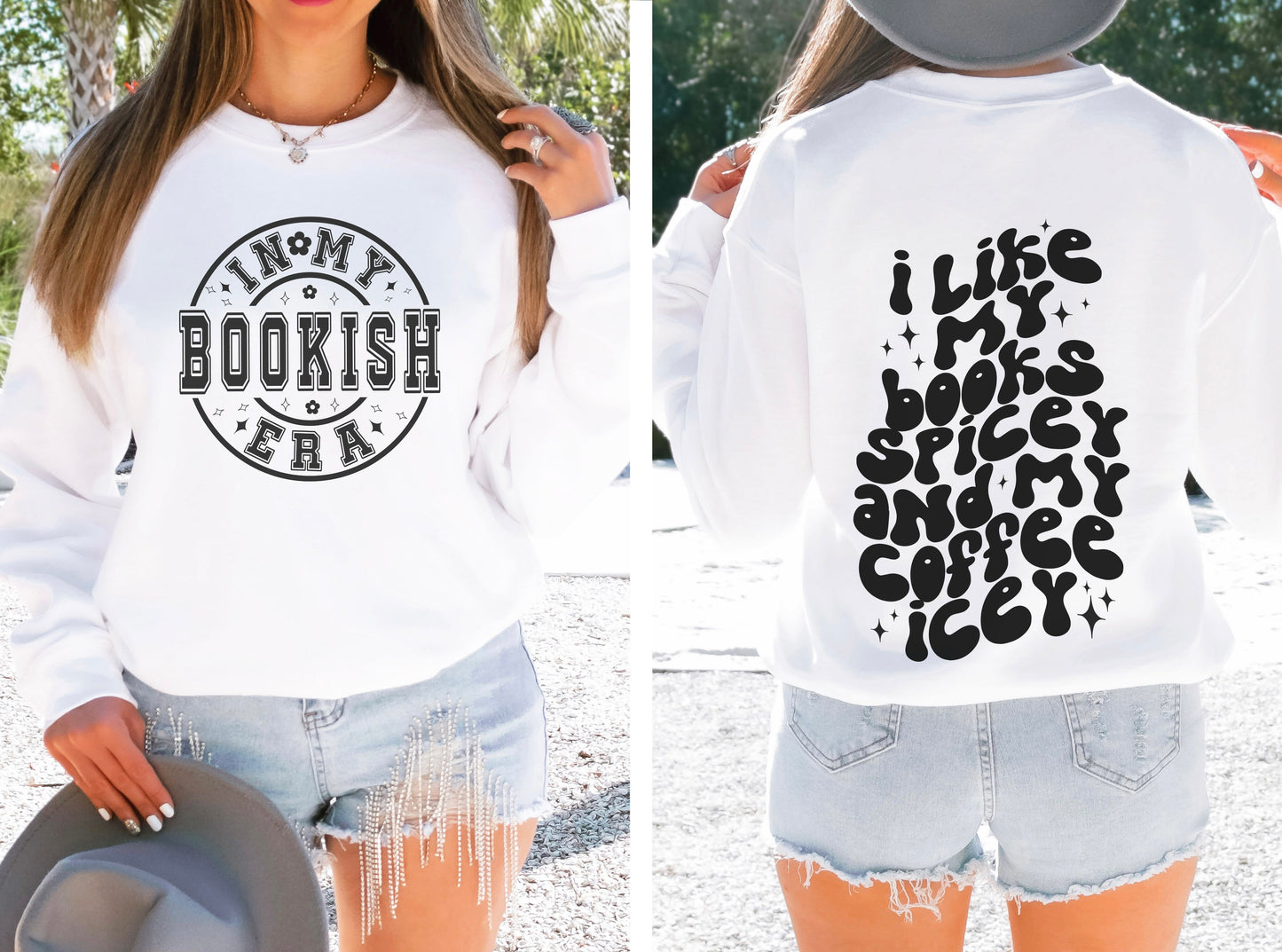 I Like My Books Spicy, Coffee Icey Sweater