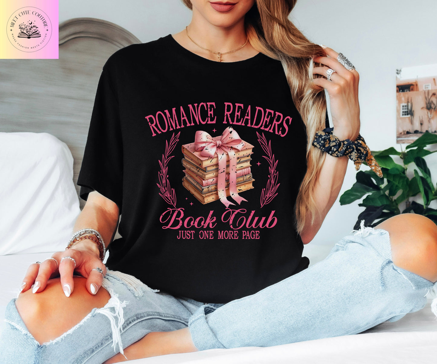 Romance Reader Book Club Tee