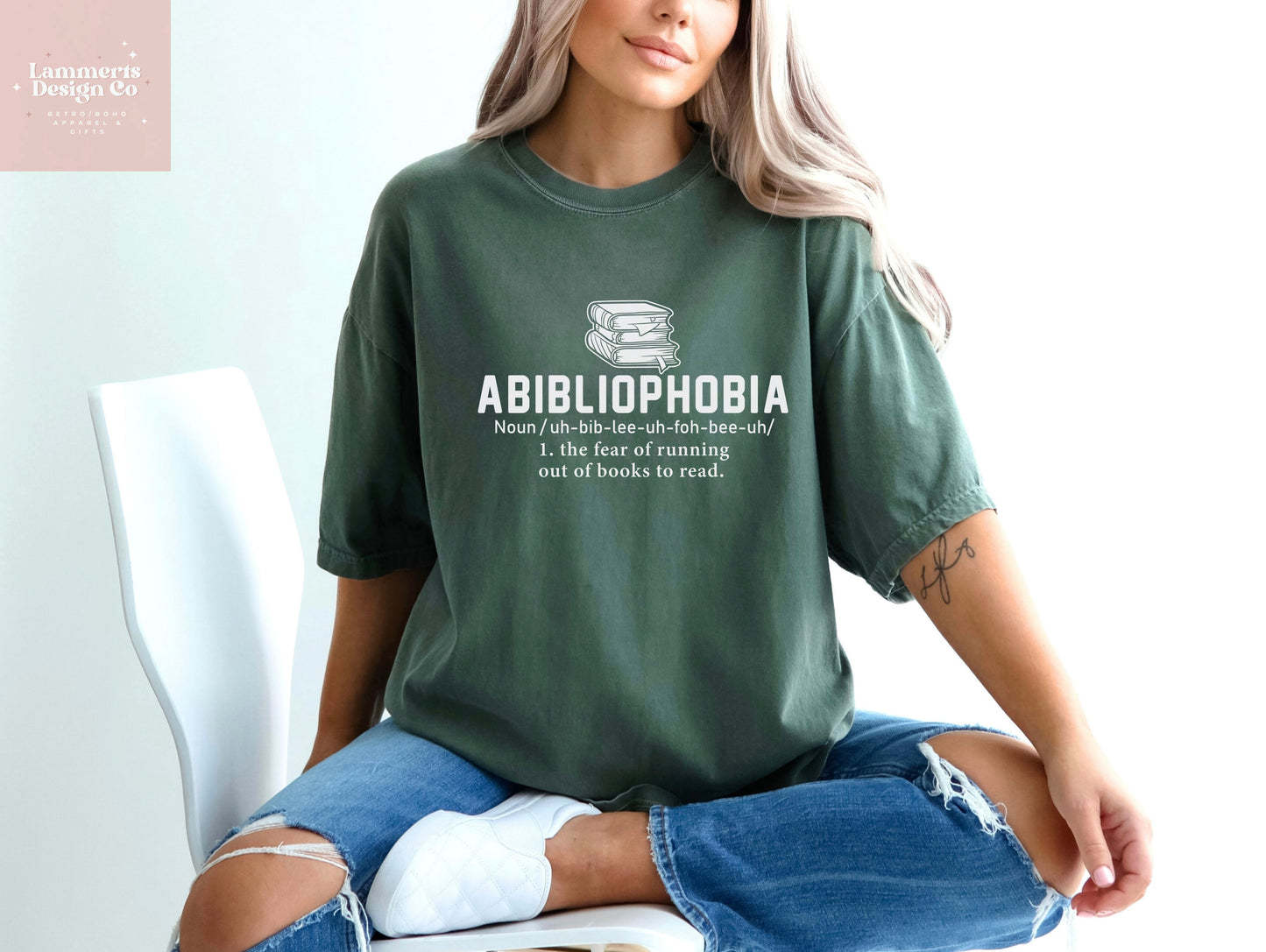 Abibliophobia Tee